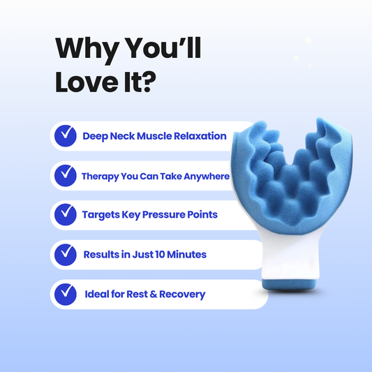 Neck Relief Massager Pillow