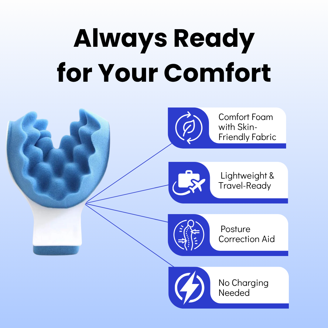 Neck Relief Massager Pillow